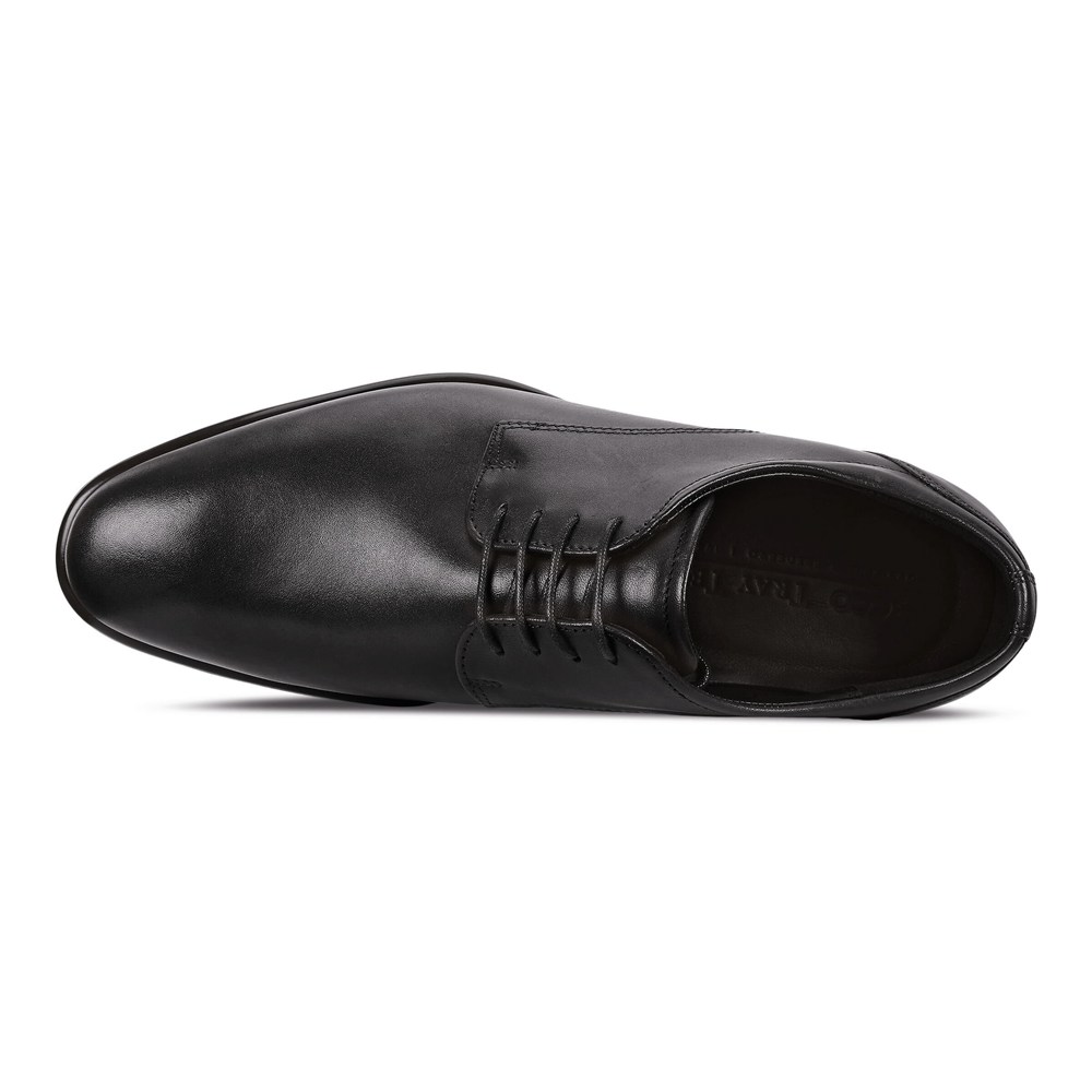 Zapatos Derby Hombre - ECCO Citytray Traditionals - Negros - FSN189632